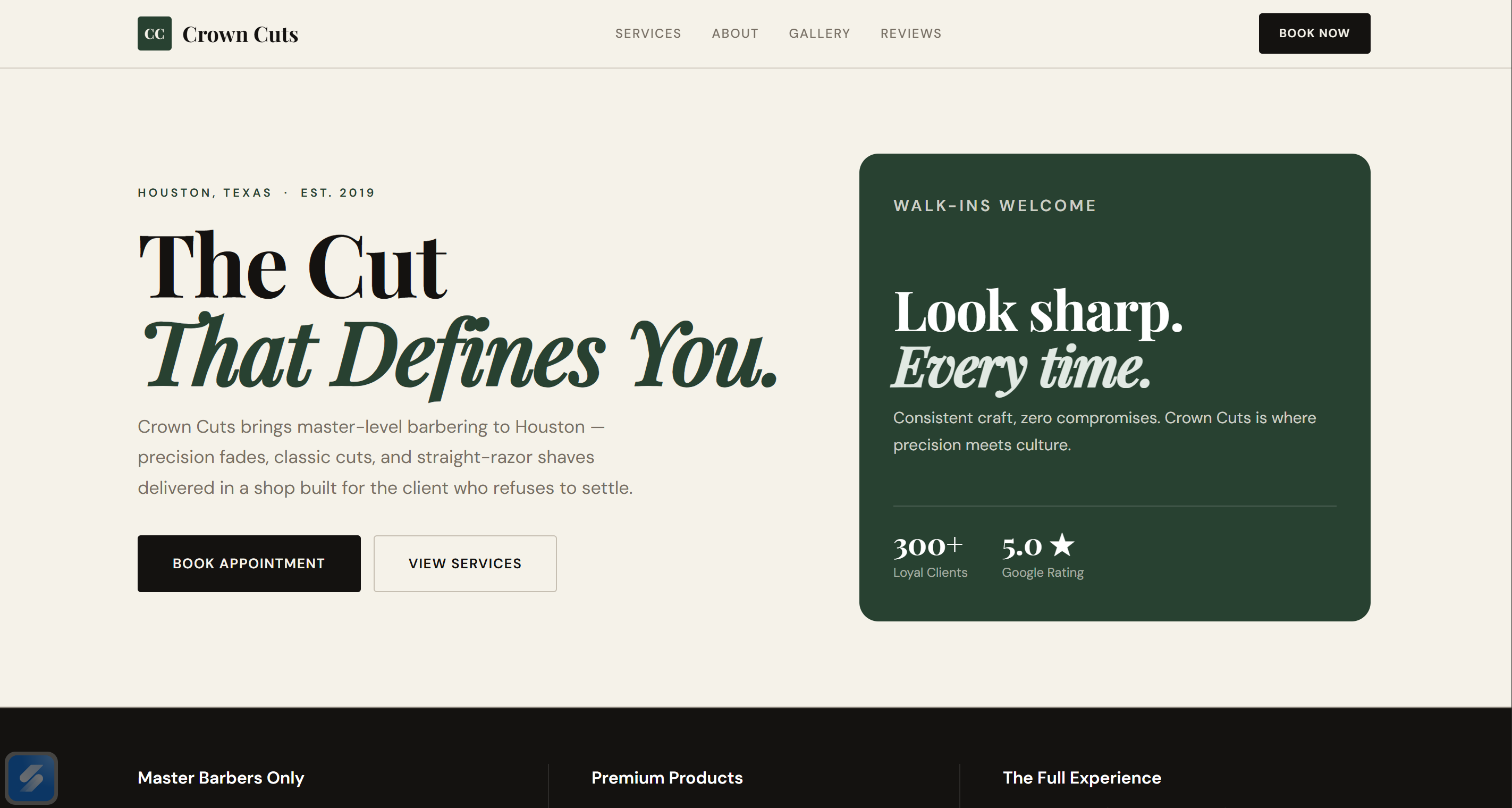 Crown Cuts Barbershop